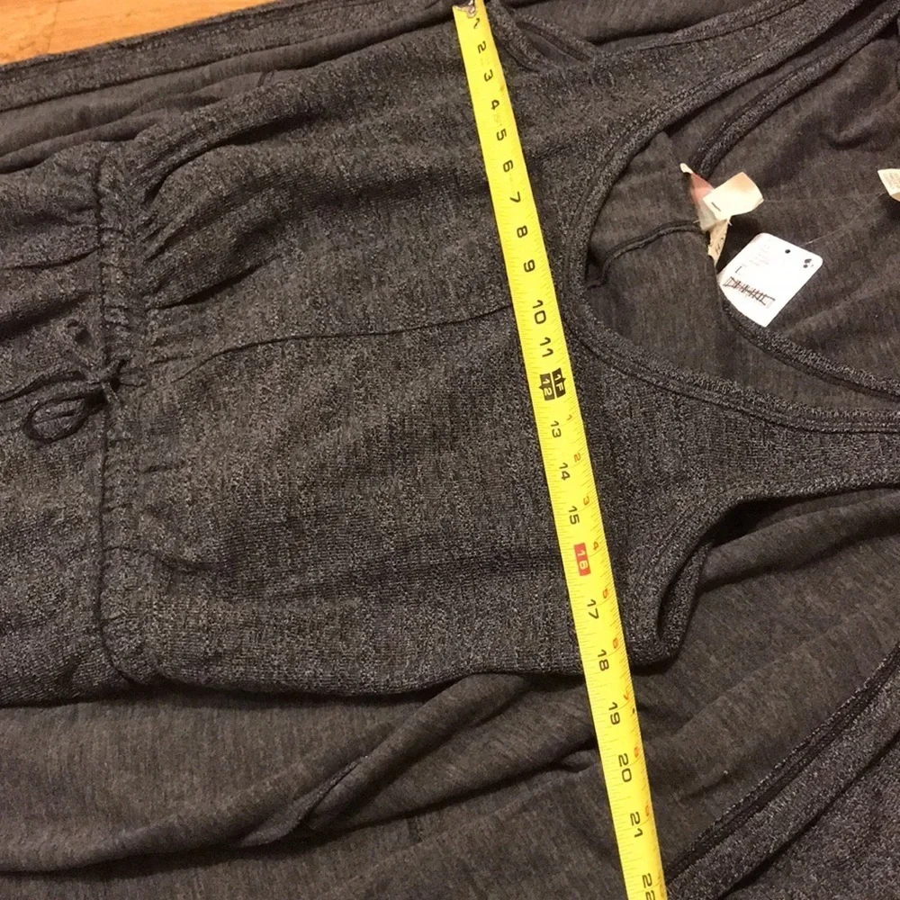NWT Free People Beach Bicoastal Set In Dark Grey XS, Small, Medium, or Large